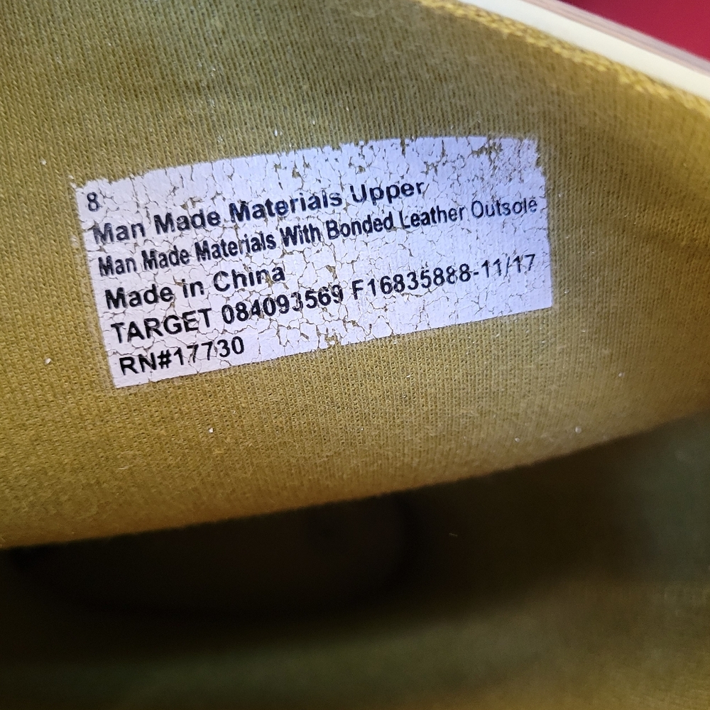 Target Threshold NWT Floral Women's Rain Garden Boots Sz 8 ~ Pretty! - Picture 16 of 16